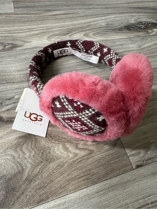 UGG Accessories - NWT UGG Australia Nordic-Patterned Shearling Earmuffs Assorted Color One Size